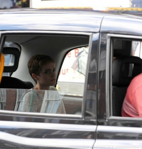 Emma Watson & Alex Watson shopping in London on 28/08