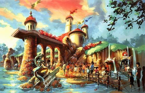 Fantasyland Expansion, Original Model and Plans