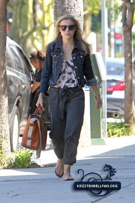  Kristen out in Studio City