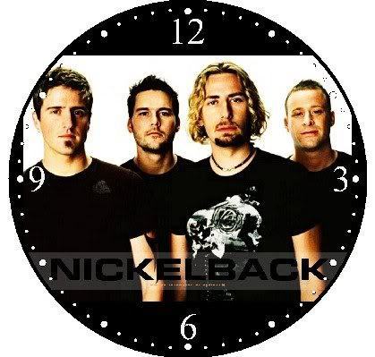  Nickelback Clock