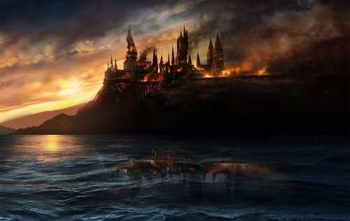  Promotion picture - Hogwarts after the battle