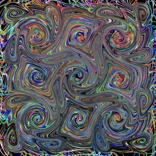  Psychedelic achtergrond i made