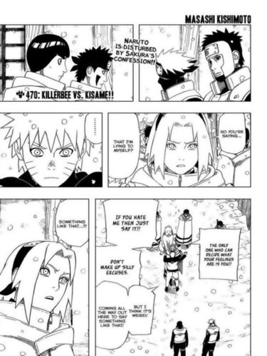 Sakura NARUTO Manga Excerpt