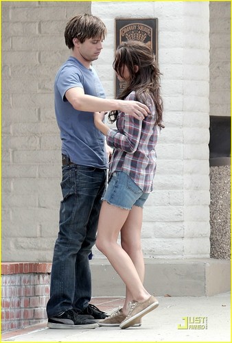  Sebastian Stan and ashley Greene ~ The Apparition Set (old pictures)