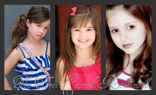  THE THREE GIRLS WHO HAVE BEEN CASTED AS RENESMEE!!