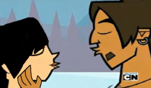  alejandro attempts to french Kiss lexxi(animation)