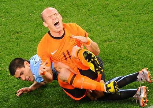 Arjen Robben Uruguay  - Netherlands WM 2010