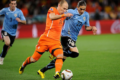  Arjen Robben Uruguay - Netherlands WM 2010