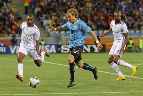  Diego Forlan WM 2010 Uruguay - France