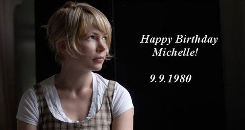  Happy Birthday Michelle Williams!