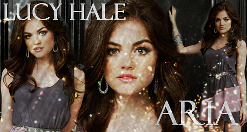  Lucy Hale=Aria Montgomery