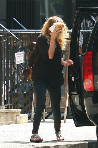  Mary-Kate Olsen in the East Village