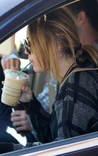  Miley & Liam out in Studio City