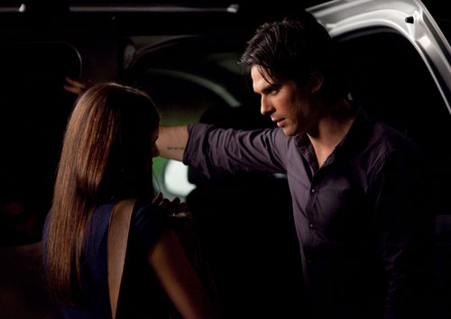 New stills from Bad Moon Rising: Damon & Elena