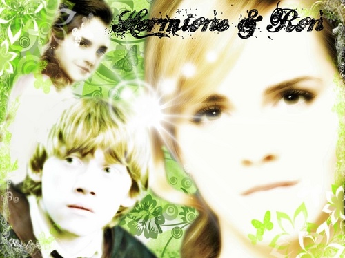 Ron & Hermione Wallpaper ;-)