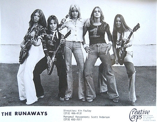  Runaways Promotional Pic - 1976