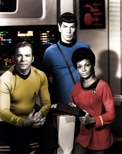  TOS: Kirk/Spock/Uhura