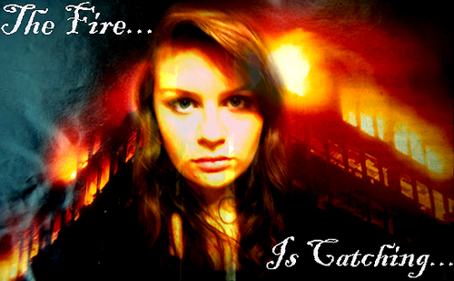 The fire is catching