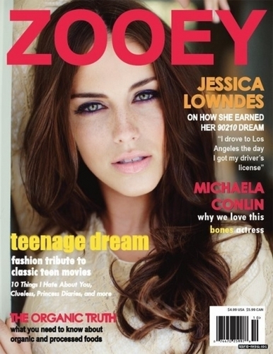  Zooey Magazine Cover (October 2010)