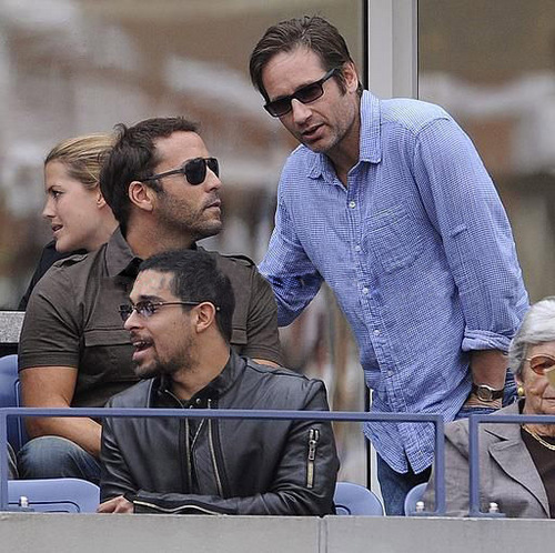  13/09/2010 - David and thé at US Open
