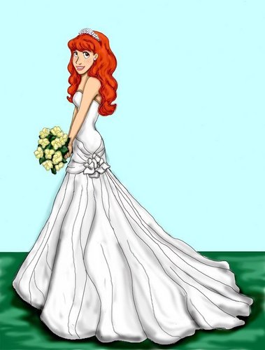  Ginny as a Bride