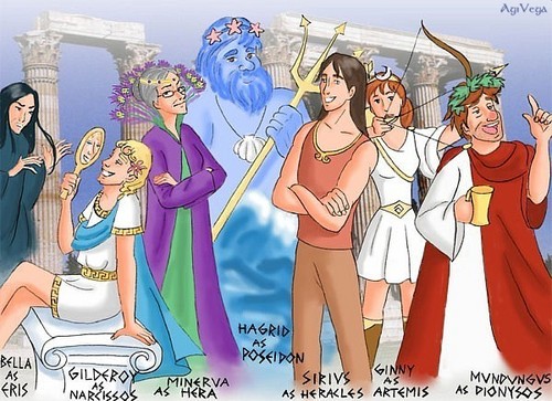  Harry Potter adults as Greek Gods