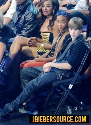  Justin in the audience at the VMAs