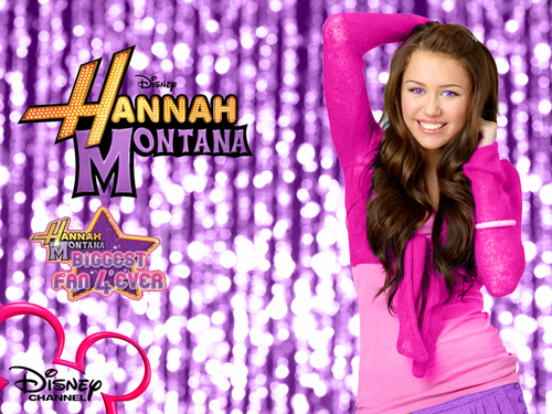  Miley $tewart Purple Background wallpaper as a part of 100 days of hannah por dj!!!