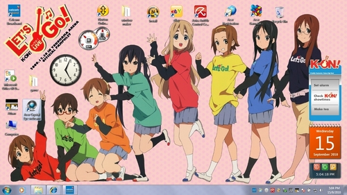  My K-On! desktop! ^_^