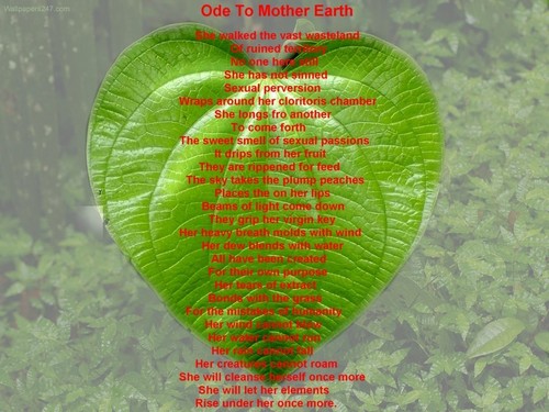  Ode To Mother Earth.