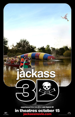  Official Jackass 3D Movie Poster