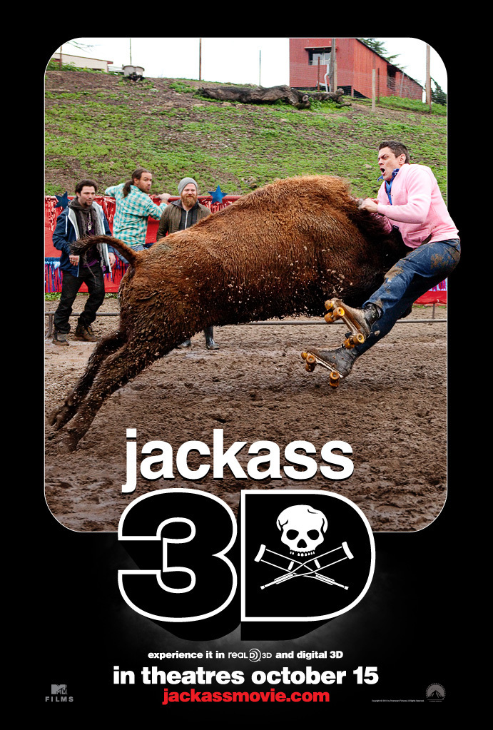 Official Jackass 3D Movie Poster