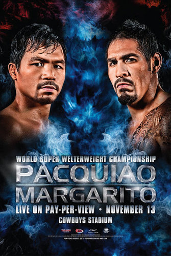Pacquiao vs. Margarito official poster