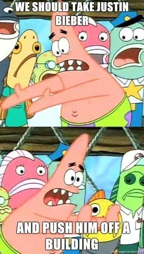  Patrick hates jutin castor
