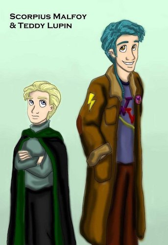  Scorpius Malfoy and Teddy Lupin