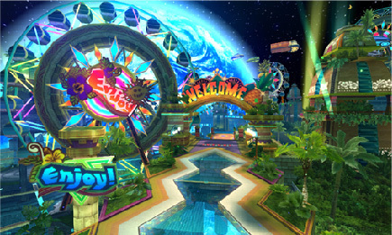  Tropical Resort - Sonic warna