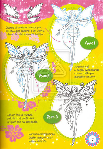  how to draw winx