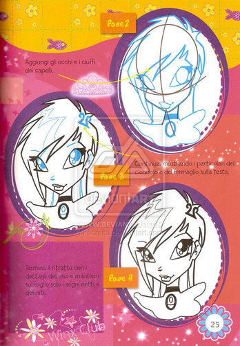  how to draw winx