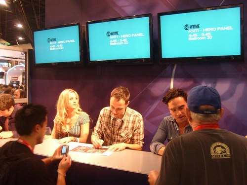  the big bang theory-Comic-Con 2010