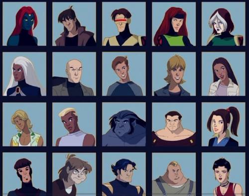  x-men evolution characters
