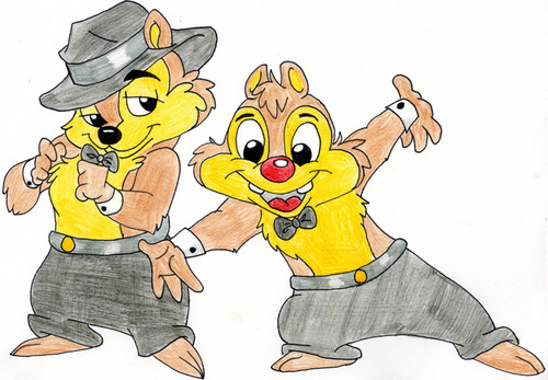  Chip and Dale the chippendales? XD