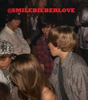  Exclusive: Justin dancing with a girl [like Caitlin]