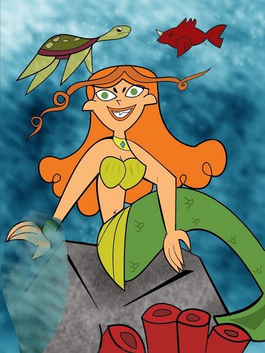  Izzy the mermaid