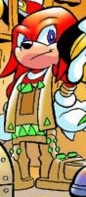  Knuckles in a tribal outfit AGAIN!:D