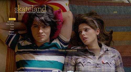  Screencap Stills from the 'Skateland' Official Website