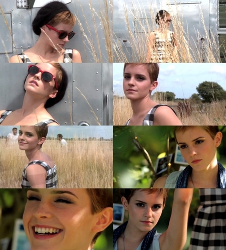  Screencaps from "Love from Emma" 2.0 for People 树 Photoshoot Video