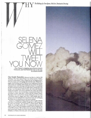  Selena in W Magazine