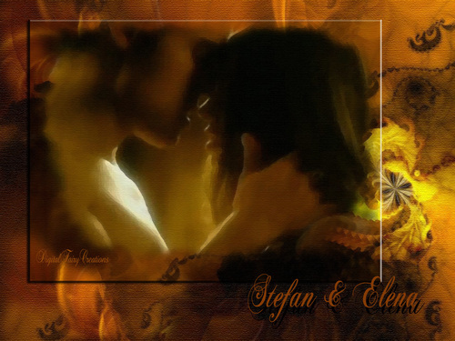  Stefan and Elena fondo de pantalla