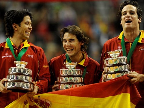  Verdasco,Nadal and Lopez