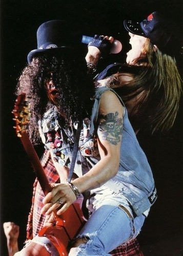  Axl Rose and 斯莱什